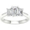Pure Brilliance 14K White Gold 1 1/2 CTW Engagement Ring with IGI Certification - Image 1 of 2
