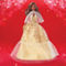 Mattel 2023 Holiday Barbie Doll, Golden Gown & Dark Brown Hair - Image 2 of 6