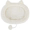 EveryYay Snooze Fest Ivory Cat Head Oval Snuggler Bed - Image 2 of 2