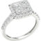 Pure Brilliance 14K White Gold 1 CTW Engagement Ring with IGI Certification Size 7 - Image 2 of 2