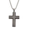 Inox Stainless Steel Blacksmith Hammered Pendant with Box Chain - Image 1 of 3