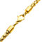 Inox Stainless Steel 18K Gold IP Wheat Chain Necklace - Image 2 of 2