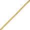 Bulova Link Stainless Steel Goldtone Bracelet 8mm - Image 2 of 3
