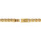 Bulova Link Stainless Steel Goldtone Bracelet - Image 2 of 2