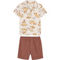 Disney Baby Boys Lion King Collar Shirt and Woven Shorts 2 pc. Set - Image 1 of 2