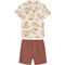 Disney Toddler Boys Lion King Collar Shirt and Woven Shorts 2 pc. Set - Image 1 of 2