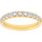 From the Heart 14K Yellow Gold 1/2 CTW Lab Grown Diamond Half Eternity Ring - Image 2 of 2