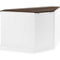 Crosley Furniture Winslow Corner Credenza Dog Crate, White - Image 3 of 6
