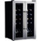 Newair French Door Freestanding 24 Bottle Wine Cooler Refrigerator - Image 3 of 8