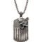 Inox Stainless Steel American Flag with Eagle Pendant Necklace - Image 1 of 3
