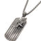 Inox Stainless Steel American Flag with Eagle Pendant Necklace - Image 3 of 3