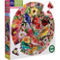 eeBoo Piece and Love Birds & Blossoms 500 Piece Round Jigsaw Puzzle - Image 1 of 3