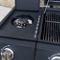 Chard Gas and Charcoal Hybrid Grill with Side Burner and Side Smoker - Image 9 of 10