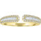 Luxle 14K Yellow Gold 1/3 CTW Diamond Open Band Ring - Image 1 of 2