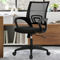 Furniture of America Corel Black Mesh Office Chair - Image 3 of 8