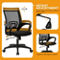 Furniture of America Corel Black Mesh Office Chair - Image 6 of 8