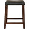 Crosley Furniture Upholstered Saddle Seat Bar Stool 2 pk. - Image 9 of 9