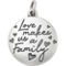 James Avery Sterling Silver Love Makes Us a Family Charm - Image 1 of 2