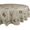 Design Imports 70 in. Round Rustic Leaves Print Tablecloth - Image 1 of 7