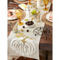 Design Imports 14 x 70 in. White Pumpkin Embroidered Table Runner - Image 2 of 7