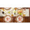 Design Imports 14 x 70 in. White Pumpkin Embroidered Table Runner - Image 5 of 7