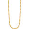 24K Pure Gold 24K Yellow Gold Solid Square 3mm Barrel Link 18 in. Chain - Image 1 of 5