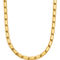 24K Pure Gold 24K Yellow Gold Solid Square 3mm Barrel Link 18 in. Chain - Image 2 of 5