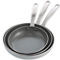 GreenPan Chatham Tri-Ply Stainless Steel Healthy Nonstick 3 pc. Skillet Set - Image 1 of 9