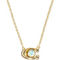 COACH Opal Signature Sculpted C Boxed Necklace and Earrings Set - Image 2 of 4
