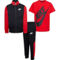 Nike Little Boys Colorblock Tricot Jacket and Pants 3 pc. Set - Image 1 of 3