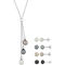 Sofia B. Sterling Silver Multicolor Cultured Freshwater Pearl 5 pc. Jewelry Set - Image 1 of 4