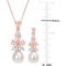 Sofia B. Cultured Freshwater Pearl Gemstone Drop Necklace & Earrings 2 pc. Set - Image 4 of 4
