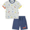 Levi's Little Boys Monster Doodle Tee and Shorts 2 pc. Set - Image 1 of 3