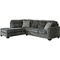 Signature Design by Ashley Lonoke Sectional with Chaise 2 pc. - Image 1 of 2