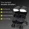 Jeep Destination Side By Side Double Ultralight Stroller - Image 7 of 10