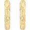 14K Gold 36mm Diamond Cut Link Multiway Drop Earrings - Image 4 of 6