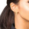 14K Gold 36mm Diamond Cut Link Multiway Drop Earrings - Image 6 of 6