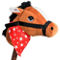 Ponyland Toys Stick Horse with Sound, Brown Horse - Image 3 of 6