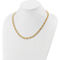 24K Pure Gold 24K Yellow Gold Solid 20 in. Figaro Chain - Image 4 of 5