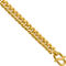 24K Pure Gold 7.2mm Solid Curb Chain 8 in. Bracelet - Image 4 of 5