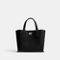 Coach Embossed Croc Willow Tote 24, Black Multi - Image 1 of 5