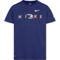 3BRAND by Russell Wilson Boys Dual Logo Dri-Fit Tee - Image 1 of 3