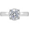 Ray of Brilliance 14K Gold 2 CTW Round IGI Certified Lab Grown Diamond Ring Size 7 - Image 1 of 2