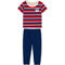 Buzz Cuts Little Boys Print Graphic Tee and French Terry Jogger Pants 2 pc. Set - Image 1 of 2