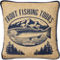 Donna Sharp Lakehouse Trout Decorative Pillow - Image 1 of 3