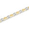 Stainless Steel 1/2 CTW Diamond Link Bracelet - Image 2 of 4