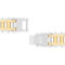 Stainless Steel 1/2 CTW Diamond Link Bracelet - Image 3 of 4