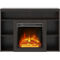 Ameriwood Home Alwick Mantel with Electric Fireplace, Espresso - Image 1 of 6