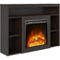Ameriwood Home Alwick Mantel with Electric Fireplace, Espresso - Image 2 of 6