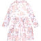 Purple Rose Little Girls Floral Coat and Dress 2 pc. Set - Image 2 of 3